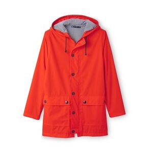 Women's Orange Hooded Jacket